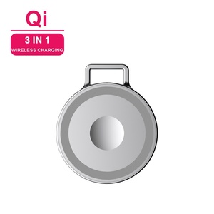 <span class=keywords><strong>Chargeur</strong></span> sans fil 15W en alliage de zinc, station de charge rapide 3 en 1, <span class=keywords><strong>chargeur</strong></span> sans fil pour téléphone Samsung, impression de logo personnalisée - Product Image 1