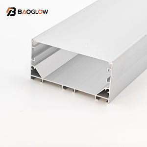 <span class=keywords><strong>Prix</strong></span> d'usine 70*35 profilé de sol léger à LED personnalisable profilés d'extrusion en aluminium pour mur de cuisine voiture avec canaux de lumières à LED - Product Image 3