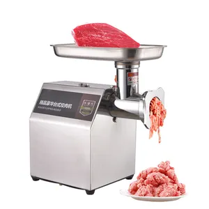 Máquina picadora de carne eléctrica, máquina picadora de carne profesional comercial para el hogar, conveniente máquina picadora