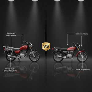 Motocicletta Classica GN125/GN150 per Impieghi Gravosi |   Bicicletta da Strada Retrò Ecologica |   <span class=keywords><strong>Telaio</strong></span> Rinforzato HARMONY |   Produzione Diretta OEM/ODM - Product Image 3