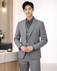 Costumes et blazers sur mesure pour hommes, vêtements de cérémonie de haute qualité, costumes de voyage pour gentleman, OEM ODM. - Product Image 6