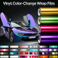 Vinyl Wrap Self Healing Hydrophobic Crystal Clear Glossy Diamond-Like Sparkle Premium Paint Protection Film Clear Diamond TPU.