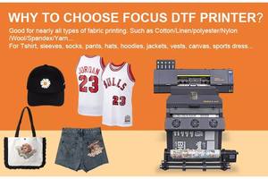 Stampante DTF Flatbed Automatica Focus Formato A1 60cm con 2 Testine di Stampa <span class=keywords><strong>Epson</strong></span> 4720/I3200 e Inchiostro a Pigmenti - Product Image 5