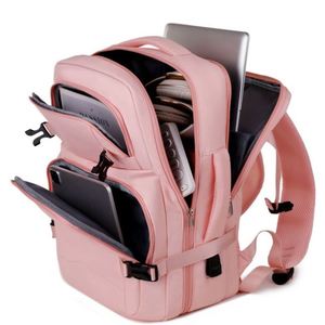 OEM Large Capacity Water Resistance Usb Charging Laptop Backpack 17 Inch Business Multi Pocket Fashion Day <b>Pack</b> College Bag - Product Image 6