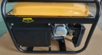 Benzin generator 3KW 2KW 220V 110V Zwei Phasen Gelbe Farbe Elektrischer Starts chl üssel Start Afrika OEM Factory