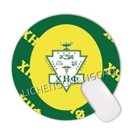 Tapis de souris rond Sorority ZPB Zeta Phi Beta, base en caoutchouc antidérapante, tapis de bureau, surface lisse, tapis de souris pour ordinateur, accessoires pour la maison