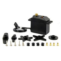 Servo Digital de 7.4V 15kg/17kg con Engranaje Metálico de Rotación Continua de 360 Grados y Retroalimentación para Coche RC, Robot DIY, Helicóptero, UAV, Auto