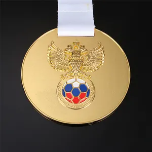 Manufacture High Quality Custom Made Champions Race Medallion Trophies 3D Metal Award Sports Chess Medals