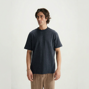 Wholesale High Quality 100% Cotton Knitted 260 Gsm Soft Lightweight <b>Animal</b> Print Black <b>Men's</b> T-Shirt - Product Image 1