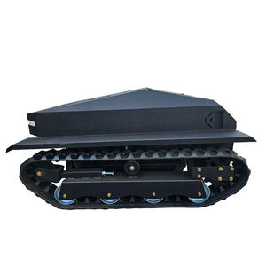 <span class=keywords><strong>Robot</strong></span> tondeuse à gazon tout-terrain entièrement automatique HUADA, autopropulsé, multifonctionnel, chenille, télécommande, 4 temps, sans fil, CE - Product Image 3