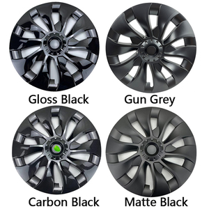 Lot de 4 jantes de remplacement gris pistolet de 18 pouces ABS rouille entièrement enveloppant Blackout <span class=keywords><strong>Aero</strong></span> <span class=keywords><strong>Enjoliveur</strong></span> d'<span class=keywords><strong>enjoliveur</strong></span> pour <span class=keywords><strong>Tesla</strong></span> <span class=keywords><strong>Model</strong></span> <span class=keywords><strong>3</strong></span> - Product Image 2
