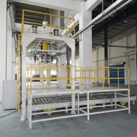 Machine de remplissage pneumatique de sacs tonnables LEIZ avec système de pesage quantitatif pour granulés chimiques, plastiques et poudres