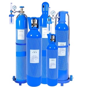 Cilindro de gas estándar de 40L, cilindro de oxígeno doméstico y médico, tanque de almacenamiento de gas, cilindro de aire, cilindro de gas de alta presión - Product Image 1