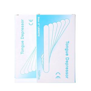 100 Uds 6 pulgadas 6 ''cera grande encerado madera cuerpo depilación palos aplicador ecológico espátula cera <span class=keywords><strong>depilatoria</strong></span> madera - Product Image 2