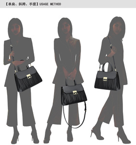 New Fashion Designer Crossbody <b>Bags</b> High Quality PU Leather Shoulder Messenger <b>Bag</b> Casual Totes Women Handbags and Purses - Product Image 3