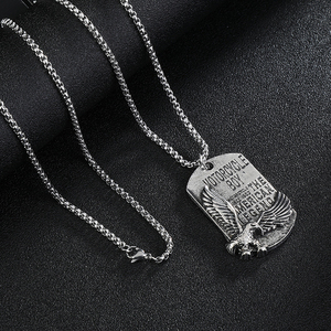 남성용 티타늄 스테인리스 스틸 목걸이 체인 링 펜던트 목걸이 주얼리 - Product Image 4