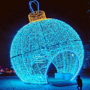 Túnel Gigante <span class=keywords><strong>de</strong></span> Adorno Navideño LED - Exhibición Festiva <span class=keywords><strong>de</strong></span> Luces para Decoración Exterior - Product Image 1