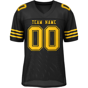 Maillots de football universitaire américain en polyester à séchage rapide du fabricant personnalisé - Product Image 6