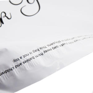 Custom Logo Express Matte Luxury Handle Thank You Mailing <b>Bag</b> Double Glue <b>Self</b> <b>Seal</b> for Shoes Underwear Socks Fur Poly Material - Product Image 2