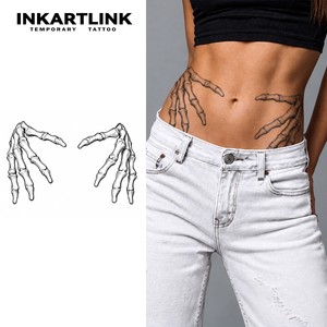 INKARTLINK Adesivo per Tatuaggi Semi-Permanente Personalizzato Jagua a Base di Erbe, Impermeabile, Dura 1-2 Settimane, per Mani, Vita e Corpo - Product Image 1