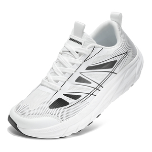 Chaussures de sport décontractées pour hommes, coupe basse, confortables, à lacets, semelle antidérapante et durable, doublure en tissu doux pour la marche moderne - Product Image 2