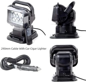 Đèn pha <span class=keywords><strong>LED</strong></span> điều khiển từ xa không dây 7 inch 50W, chùm tia điểm, ánh sáng trắng, đèn lái xe ngoài trời, đèn mui xe, đèn ngoại thất ô tô - Product Image 2