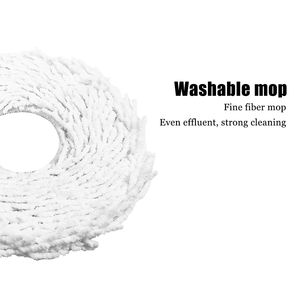 Convient pour <span class=keywords><strong>Ecovacs</strong></span> N9 + N9 Robot aspirateur pièces de rechange vadrouille à vapeur tampon à linge chiffon accessoires de fixation de remplacement - Product Image 4