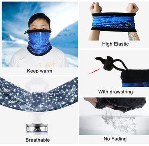 Bufanda de tubo de esquí de polaina de cuello polar de invierno <span class=keywords><strong>para</strong></span> hombre y mujer, pañuelo de cubierta facial <span class=keywords><strong>para</strong></span> clima frío - Product Image 5