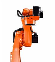 Robot industriel KUKA KR470 R3200-2 PA à 6 axes, charge utile de 470 kg, portée de 3200 mm, IP65, entraînement servo-électrique pour la palettisation