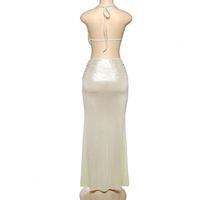 Chemisiers sexy pour femmes d'été, robe élégante avec ceinture et robe taille haute assortie, ensembles de vêtements pour femmes