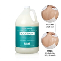 Nouveautés : Gel Douche Corporel en Vrac Naturel à l'Huile d'Argan du Maroc, Gel Douche Hydratant et Blanchissant au Lait