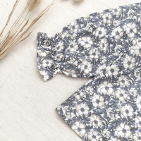 Nouveau bébé filles doux chemise enfant en bas âge filles à manches longues hauts dentelle garniture poupée col chemise enfant en bas âge enfants vêtements 1-5 ans