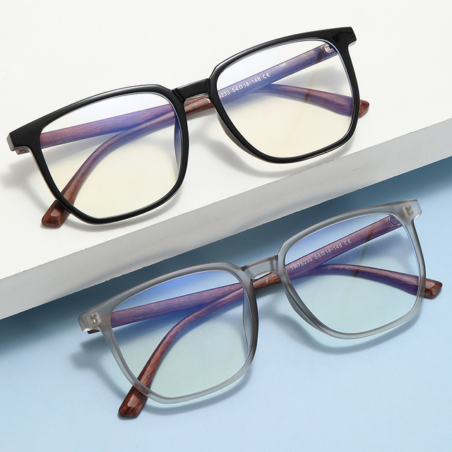 TR90 Anti Blue Light Blocking Glasses Adults Computer Game Glasses Optical Frames Blue Light Blocking Glasses River