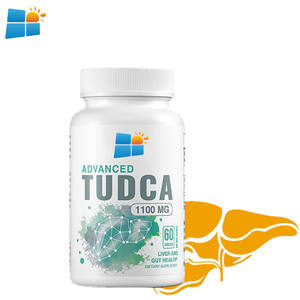 Kapsul Dukungan Hati Organik OEM/ODM/OBM TUDCA Asam Tauroursodeoxycholic TUDCA 500mg untuk Detoksifikasi dan Pembersihan Hati TUDCA - Product Image 1