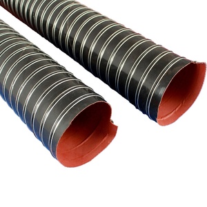 <span class=keywords><strong>Tuyau</strong></span> en silicone vulcanisé industriel à haute température Conduit <span class=keywords><strong>d</strong></span>'aération flexible ignifuge pour sécheur pour systèmes HVAC Pièces <span class=keywords><strong>d</strong></span>'échappement - Product Image 2