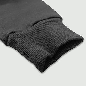 Survêtement en polyester personnalisé pour hommes, sweat à capuche tendance en impression 3D en coton, sweat à capuche blanc bouffant de rue - Product Image 5