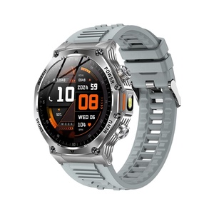 AK82 Smart Watch 1.8" BT Call Heart Rate Flashlight 800mAH 100+ Sport Modes IP68 Waterproof Outdoor Compass AI Voice Assistant - Product Image 1