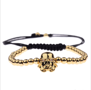 ลูกปัดเซอร์โคเนีย CZ ปรับได้,กำไลข้อมือตลกตลกเครื่องประดับดาร์ธเวเดอร์แฟนซีสร้อยข้อมือภาพยนตร์สตาร์วอร์สสินค้าออกใหม่ - Product Image 4