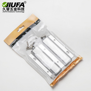 Mecanismo de rebote para puerta de armario de aleación de aluminio Jiufa CS-8716, abridor oculto sin tirador plateado para armario - Product Image 2