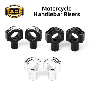 Abrazadera elevadora de manillar de motocicleta de 1.25 pulgadas para Harley 883 Softail Dyna Road King, piezas modificadas de aluminio CNC - Product Image 6