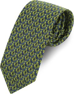 Cravate en soie jacquard classique unisexe écologique avec option de logo personnalisé pour services professionnels – Nouvelle collection 2026 en promotion - Product Image 1