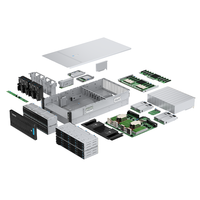 Serveur GPU en rack LX G7466M6 à double socket EPYC, refroidissement efficace, 24 Go DDR5, 10 GPU double largeur pour l'informatique de pointe (IA)
