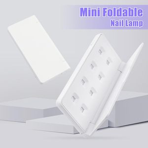 Lampe à ongles LED UV mini pliable 36W, séchoir portable pour vernis gel, rechargeable, en plastique, prise EU, pour manucure à domicile - Product Image 2