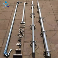 Sistema de Andamios Multidireccionales Ringlock de Acero HDG Q345 de Alta Resistencia con Certificación CE para Construcción de Edificios, Venta al Por Mayor de Fábrica