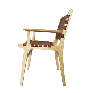 Sedia da pranzo <span class=keywords><strong>in</strong></span> pelle da casa, - Product Image 4