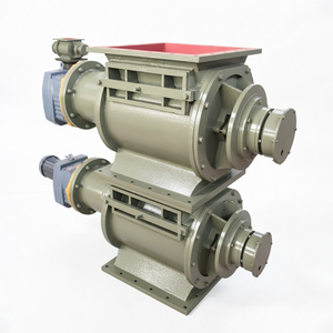 Déchargeur rotatif en forme d'étoile en fonte motorisé robuste pour usage industriel compatible avec <span class=keywords><strong>les</strong></span> poudres chimiques - Product Image 4