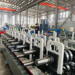 Galvanized Steel Stent Bracket Solar Rack Strut Channel Roll Forming Machine Solar Photovoltaic Steel Bracket Rolling Machine - Product Image 5