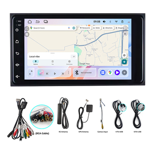 Autoradio Android 15 2DIN 7 pouces SL32 avec navigation, lecteur <span class=keywords><strong>DVD</strong></span>, Carplay et écran tactile capacitif pour Toyota Corolla - Product Image 1