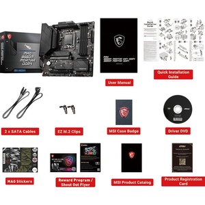 MSI B660M Mortar Dual-channel DDR4 RAM Slots MATX Gaming Motherboard Support CPU 12400/12400F/12700/G7400 B660M PRIME H110-PLUS - Product Image 6