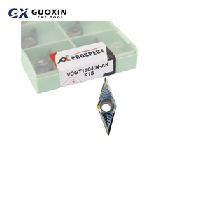 Triển vọng vcgt vcgt160402/160404/160408 - AK K18 máy CNC công cụ máy tiện ban đầu cho đồng và nhôm Carbide chèn - Product Image 1